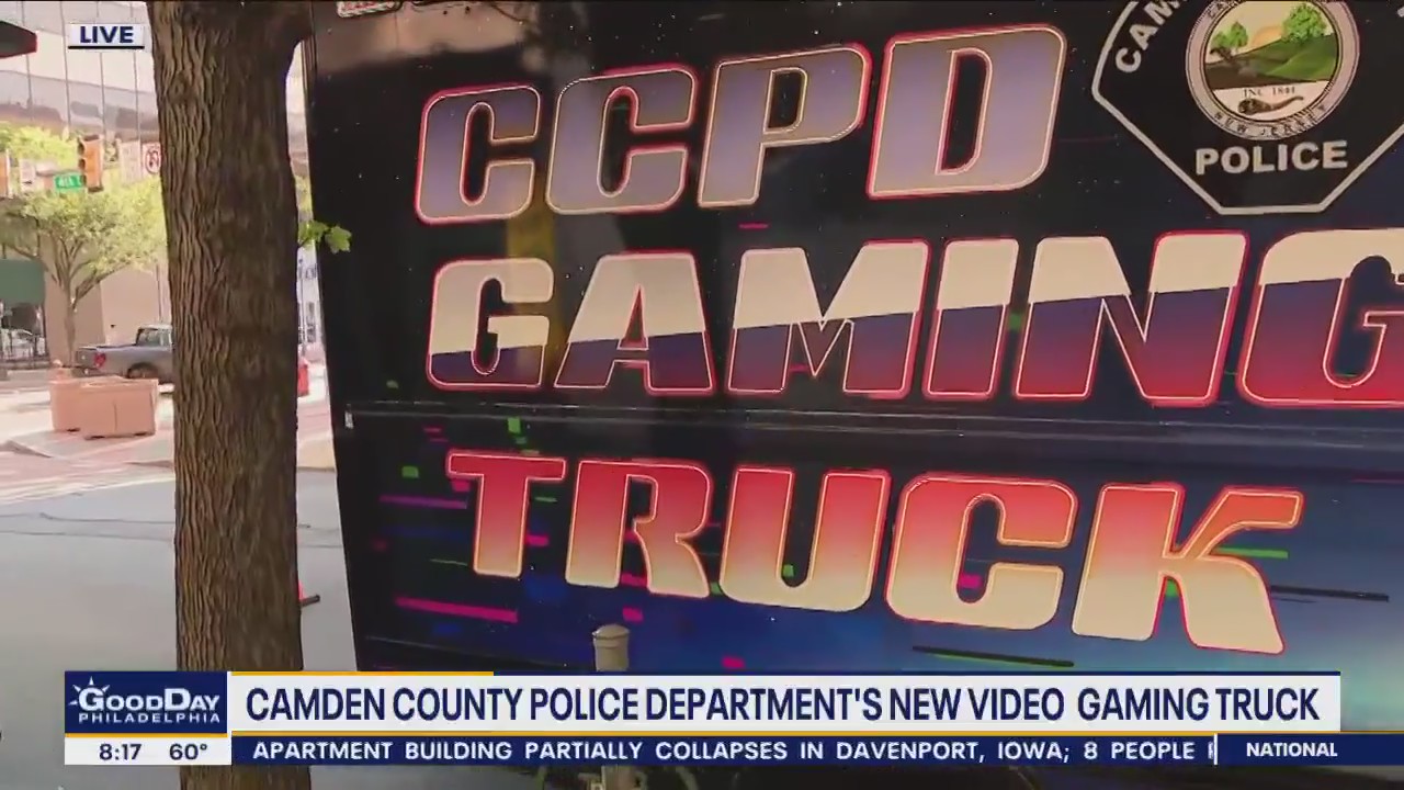 Camden County police hope to combat crime with video gaming truck