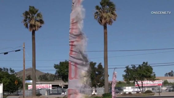 Santa Ana winds batter SoCal