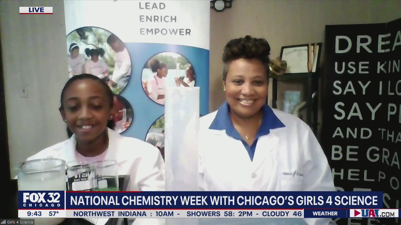Chicago's Girls 4 Science dives into National Chemistry Week