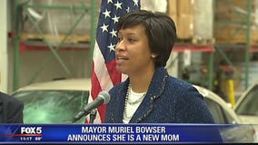DC Mayor Muriel Bowser adopts baby