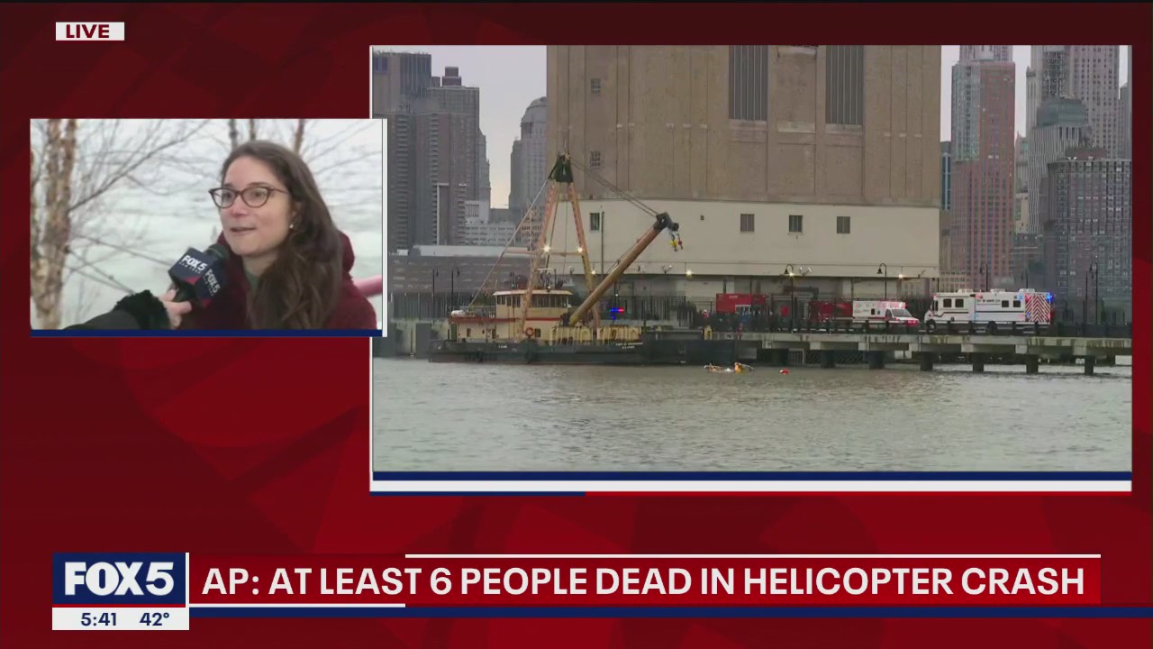 Witness describes Hudson River helicopter crash