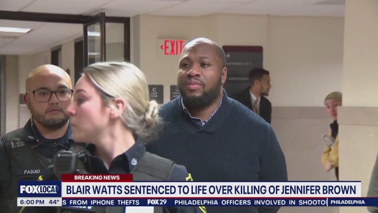 Blair Watts found guilty of first-degree murder in death of Jennifer Brown