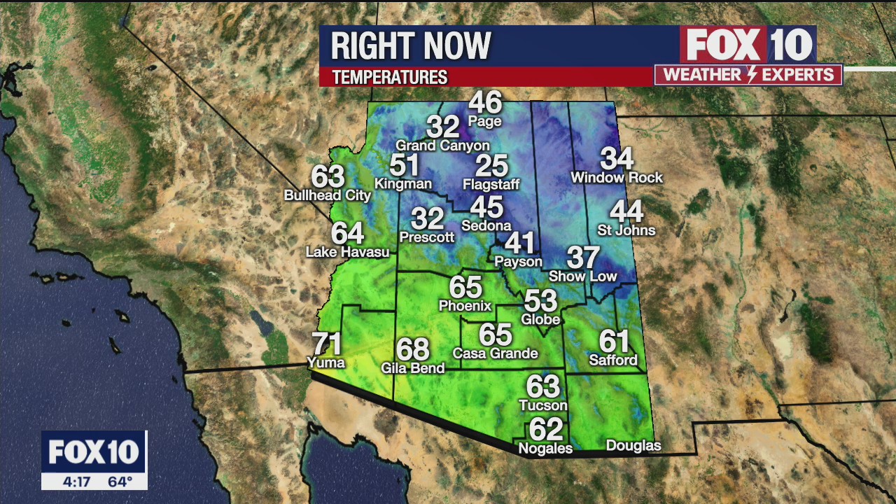 4 p.m. Weather Forecast - 3/7/22