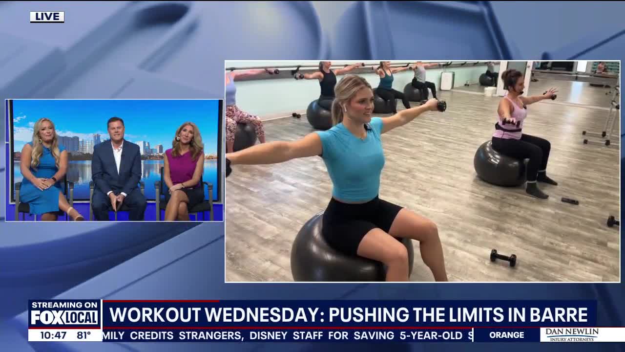 Workout Wednesday: Pushing the limits in barre