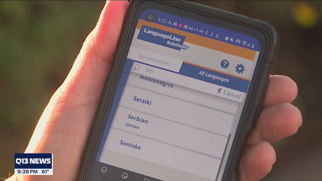 Tacoma Police are using an app that gives them access to translators for 240 languages