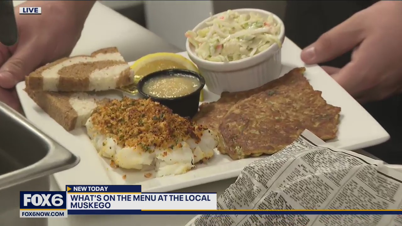 Frying up fish at The Local