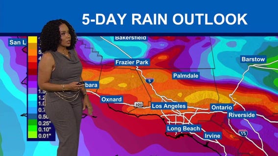 Southern California drenched on Christmas Eve