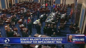 Senate Majority Leader releases road map for Impeachment trial