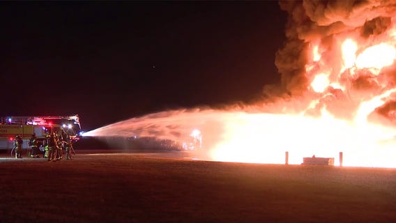 Airport fire training