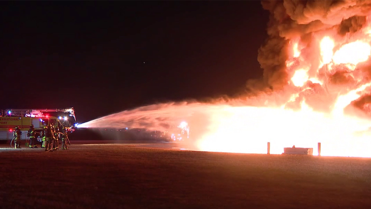 Airport fire training