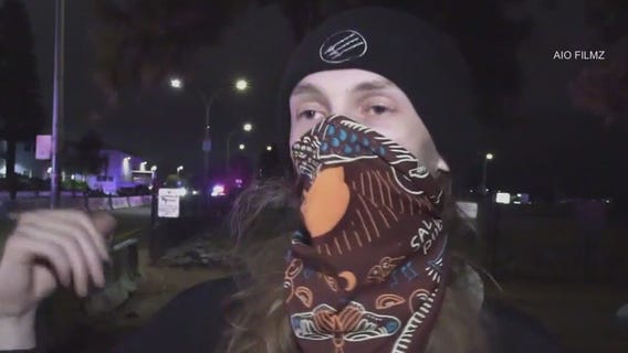 Coast Guard fires at U-Haul in Alameda, 2 struck after daylong immigration protest