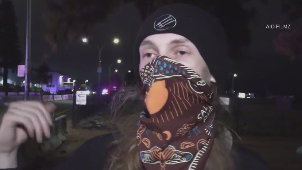 Coast Guard fires at U-Haul in Alameda, 2 struck after daylong immigration protest