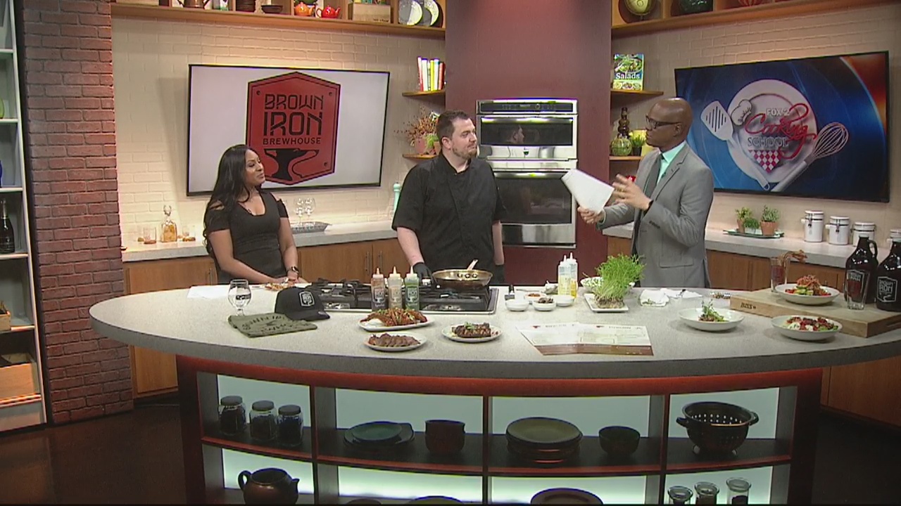 Brown Iron Brewhouse's wild mushroom gnocchi