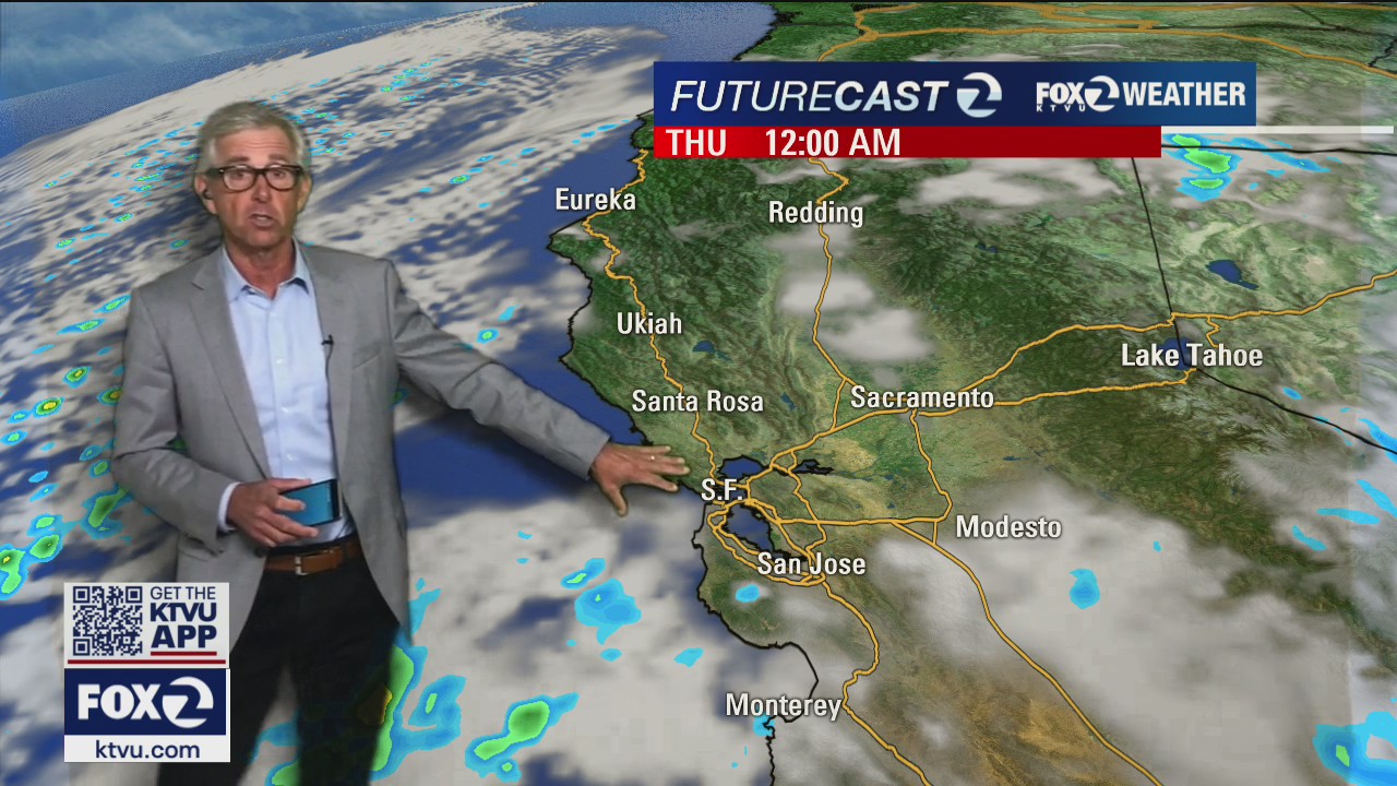 Cold weather storm brings snow to Bay Area peaks