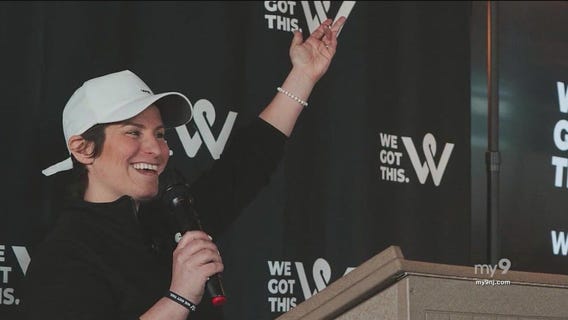 Elissa Kalver of WeGotThis.org / NJ Author Shalina Bell / Somerville Police Officer Nicole De Biase & K9 Marco