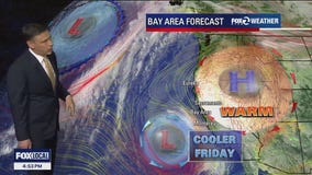 Cooler temperatures on Friday