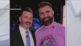 Jason Kelce spreading some holiday beer cheer; lends voice on records