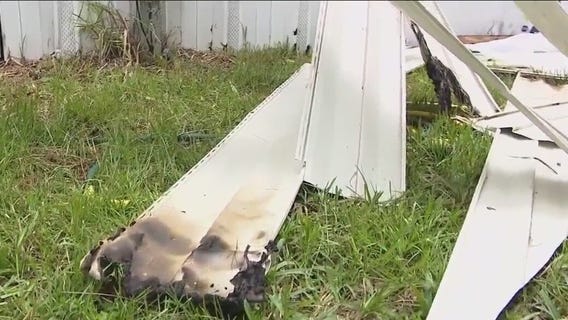 'Boom, boom!' | Lightning hits tree, sparks house fire