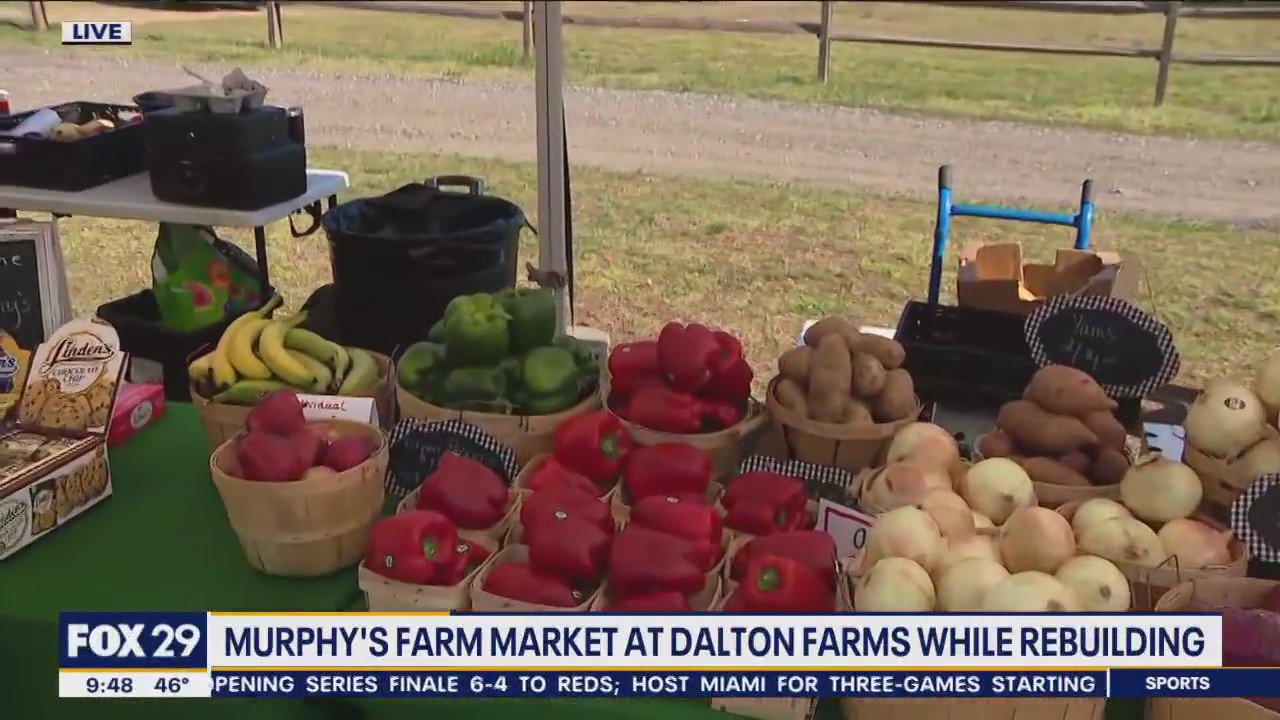 Murphy's Farm Market open at Dalton Farms as they recover from hit-and-run crash