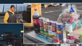 Detroit PAL hosts Thanksgiving meal giveaway in Corktown