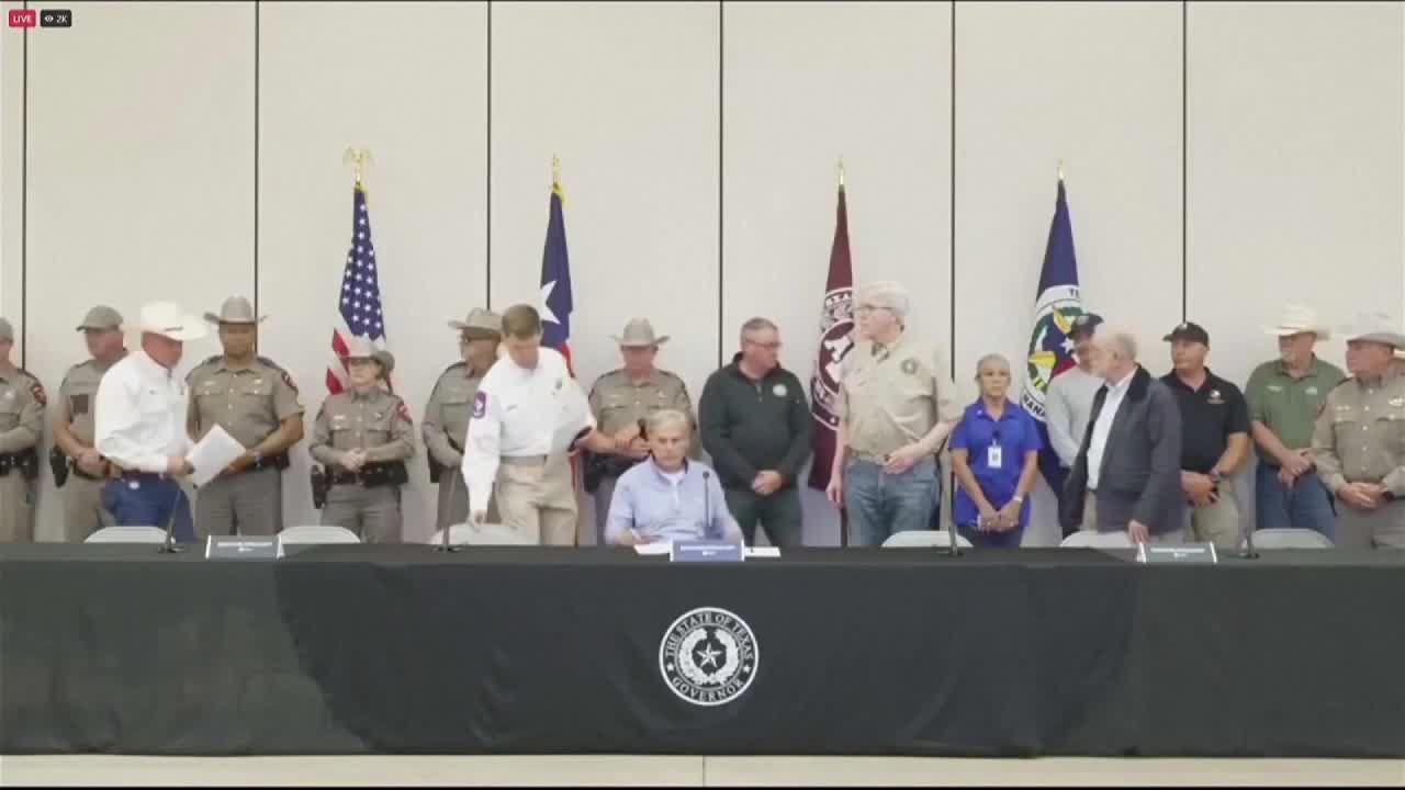 Officials give updates after Texas flooding