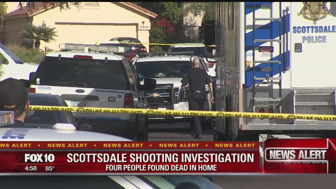 Scottsdale Police: Four people dead following shooting at home