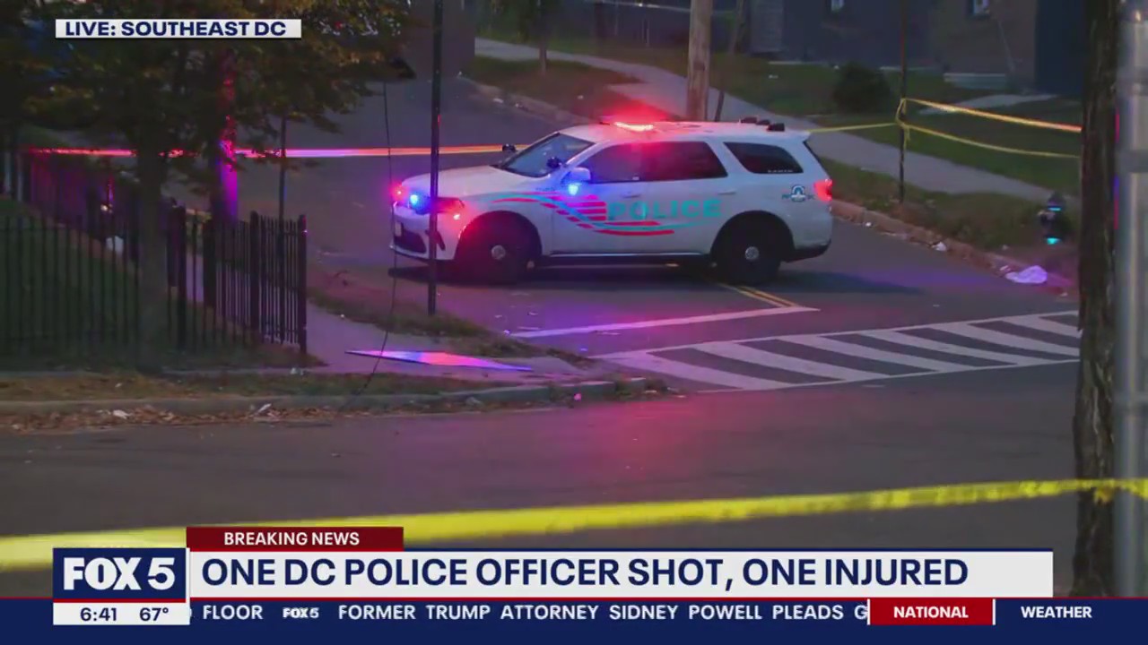 Police officer shot in DC | FOX 5 DC