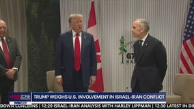 President Trump calls for Iran to surrender unconditionally