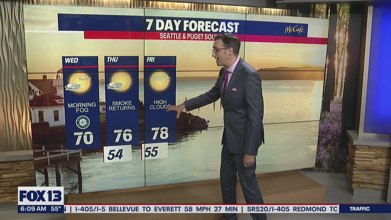 Seattle weather: Unseasonably warm temperatures continue this week