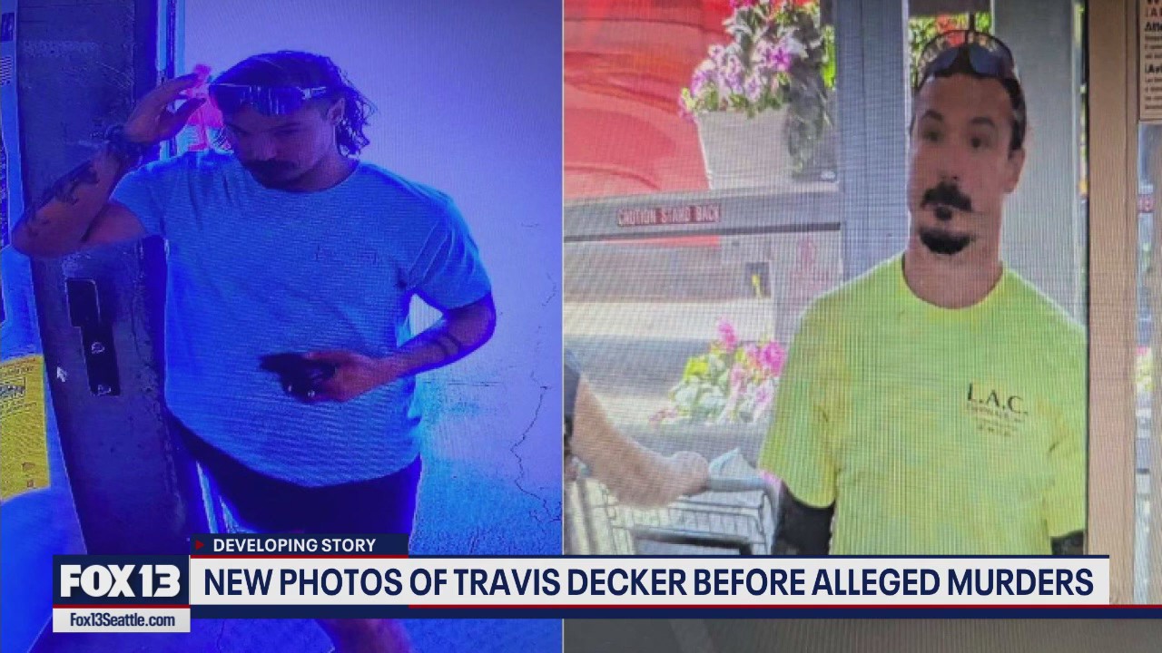 New photos of Travis Decker released amid manhunt
