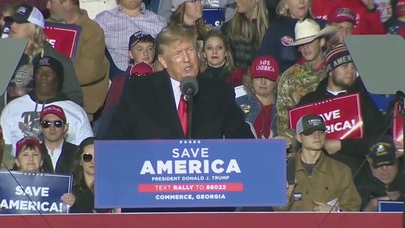 The Road to November: A recap of Trump's campaign event in Georgia