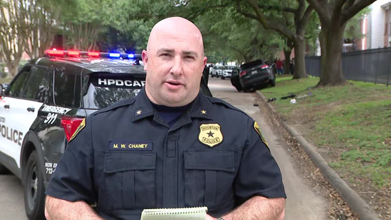 Chase with stolen vehicle ends in west Houston with driver suffering serious injuries