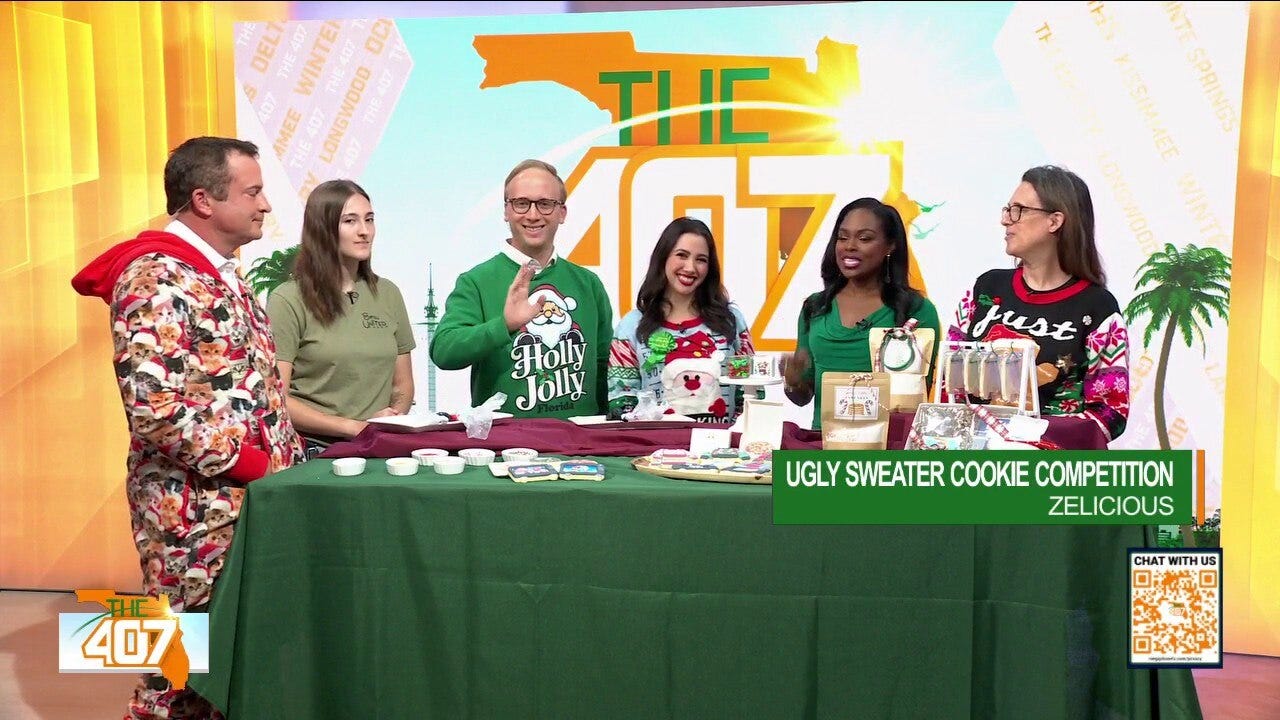 Ugly Sweater Cookie Decorating Competition