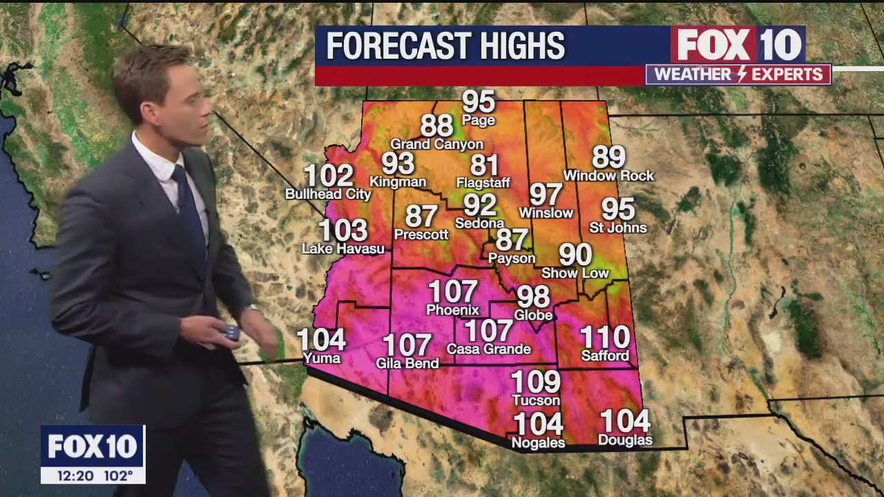 Noon Weather Forecast - 6/27/23