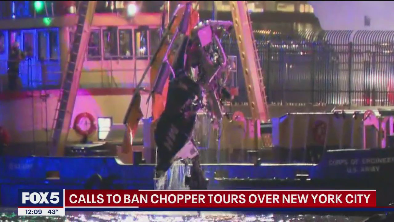 Calls to ban chopper tours over New York City