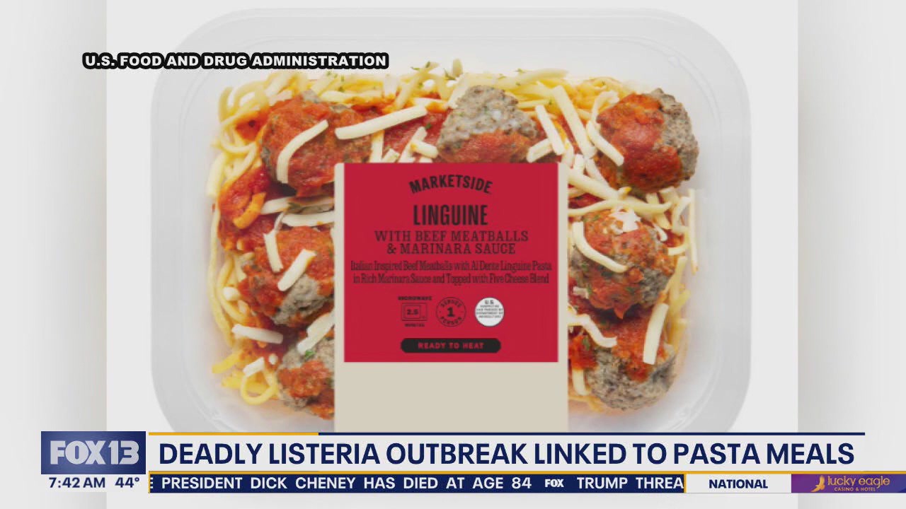 FDA recalls pre-made pasta meals linked to deadly listeria outbreak