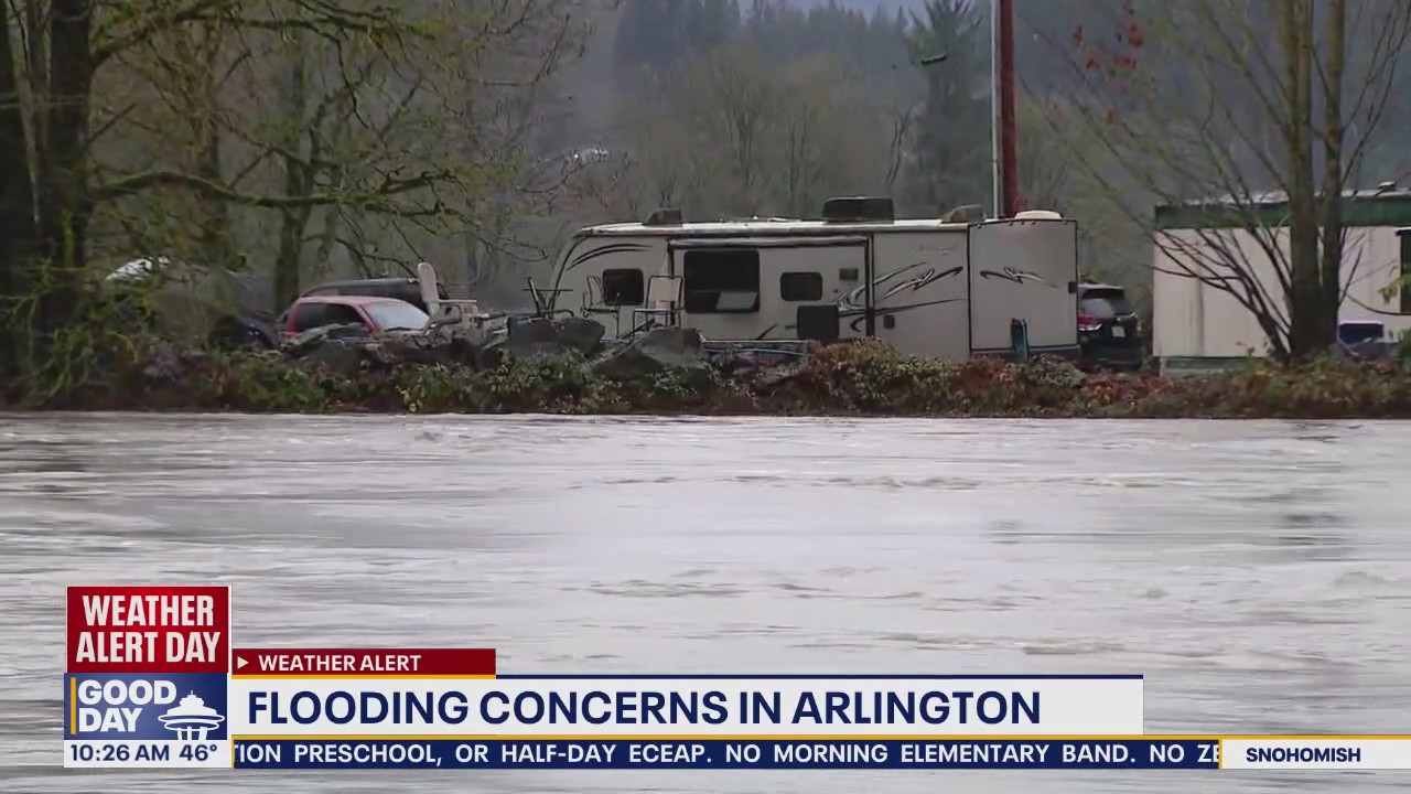 Flooding concerns in Arlington