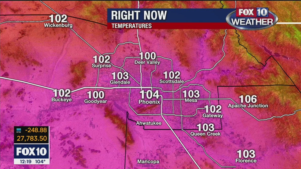 Noon Weather Forecast - Sept. 17