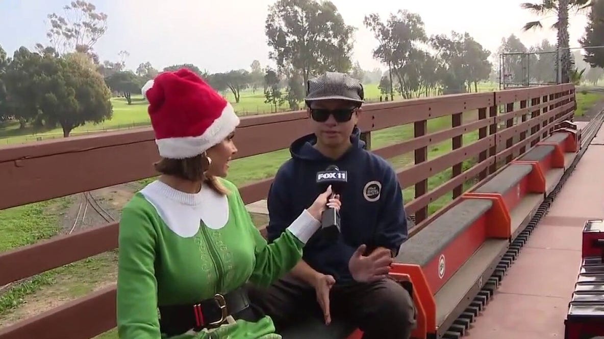 All aboard the North Pole Express!