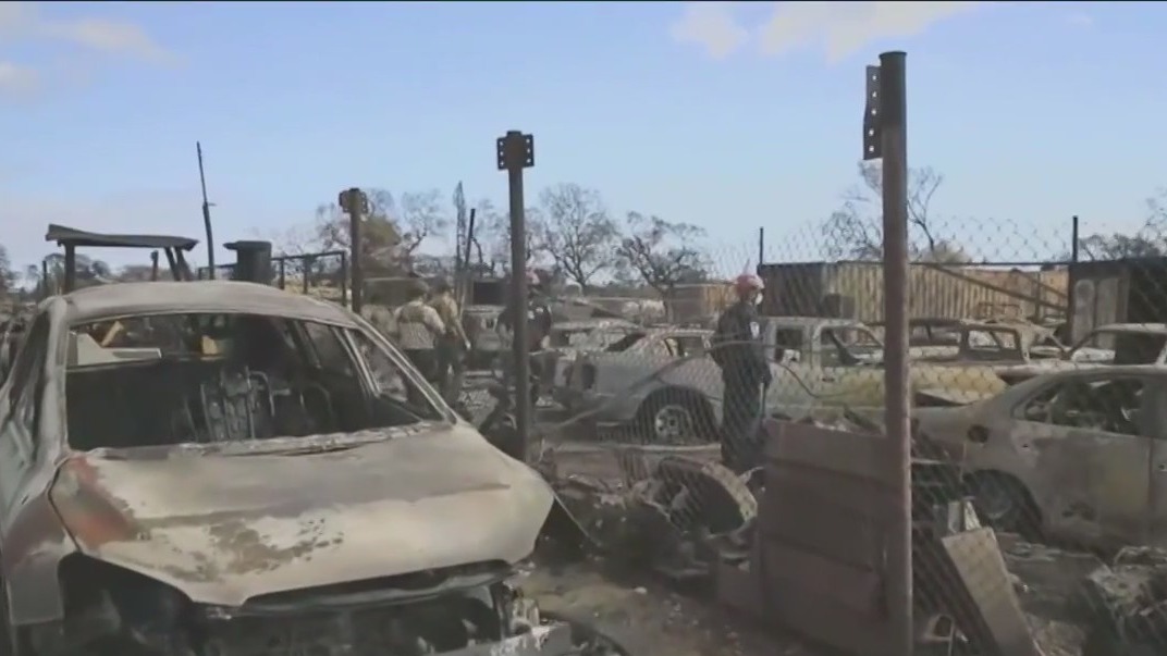 President Biden surveys damage in Maui
