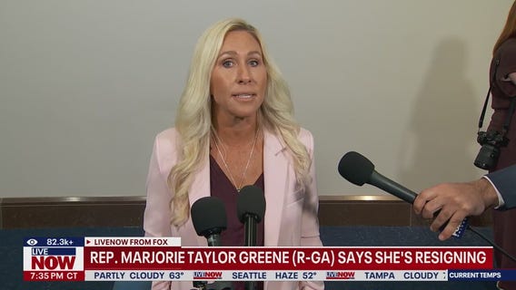 BREAKING NEWS: Marjorie Taylor Greene resigns