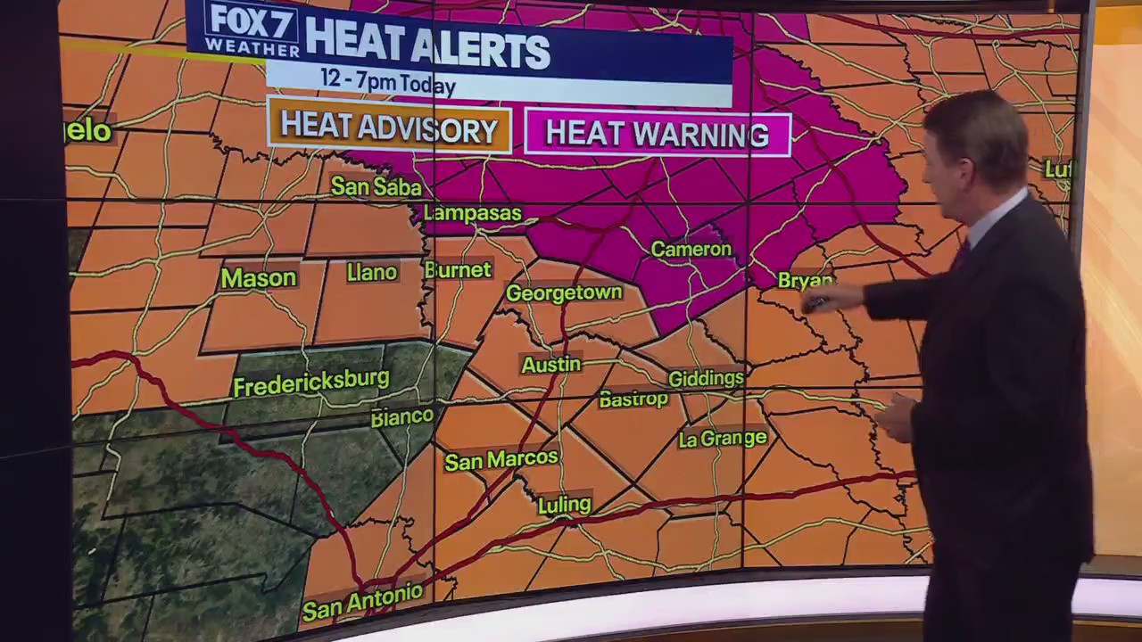 Austin weather: Heat increasing Thursday