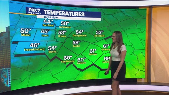 Austin weather: Saturday, Nov. 22 morning forecast
