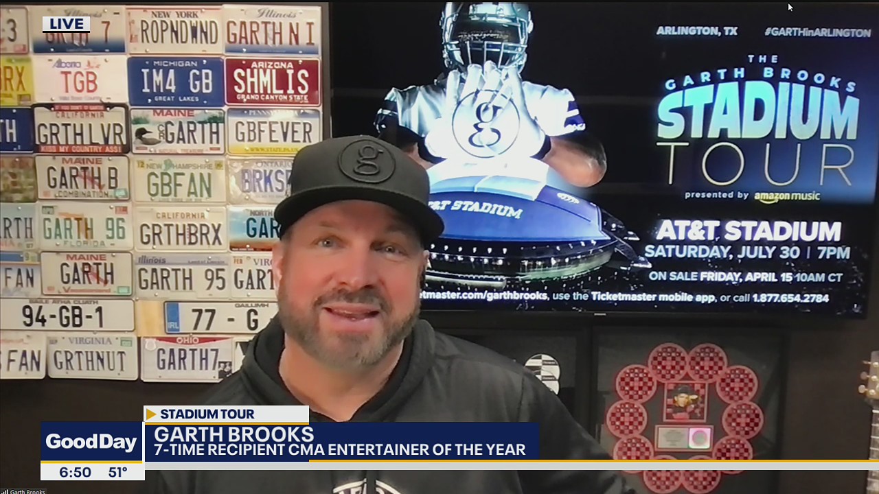 Garth Brooks brings stadium tour to North Texas
