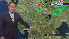 Friday evening forecast