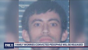 Family worried convicted pedophile could be released