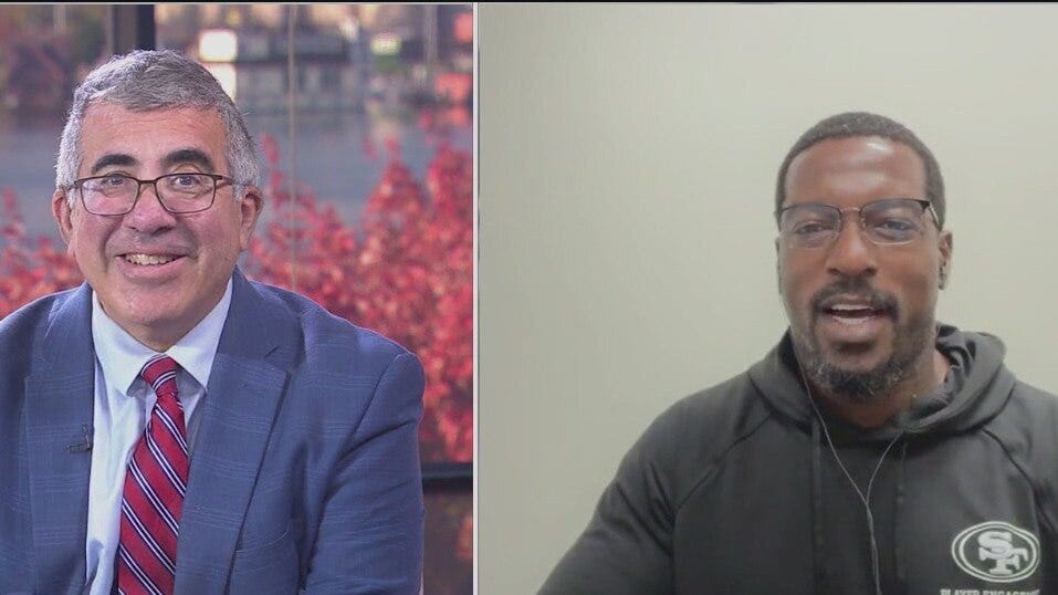 Patrick Willis joins us on 'The Nine' ahead of Holiday Heroes event