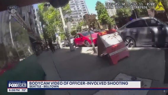 Seattle police release bodycam of Belltown officer-involved shooting