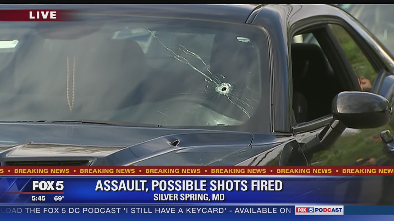 Police investigating report of assault, shots fired nearby downtown Silver Spring