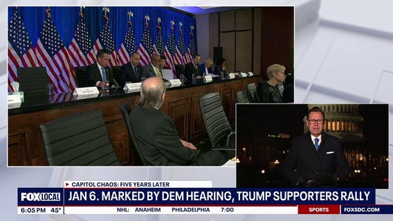 Divided in DC: Trump supporters rally for anniversary of Jan. 6 while Democrats hold hearing
